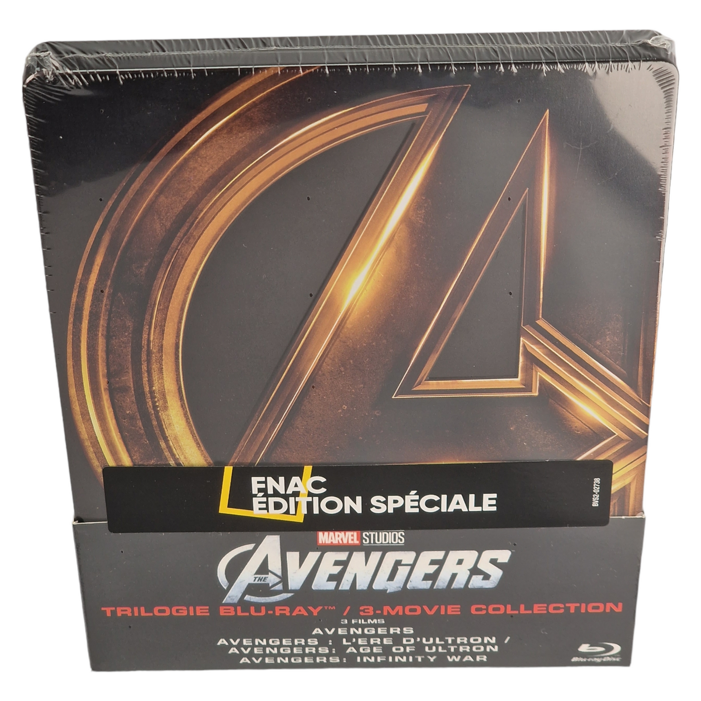Avengers Avengers Coffret Trilogie 3 Films Blu-ray SteelBook 2014 Fnac Zone B
