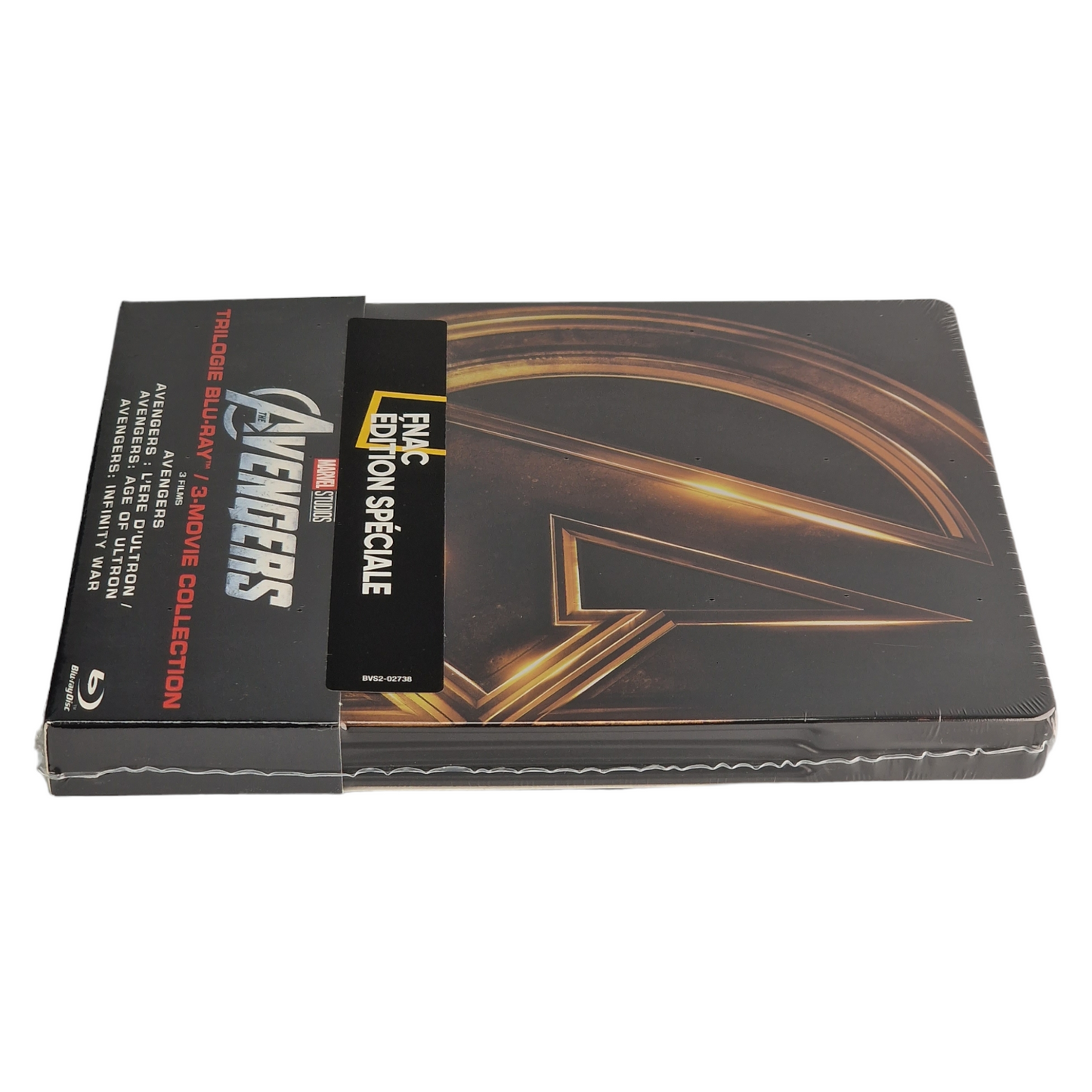 Avengers Avengers Coffret Trilogie 3 Films Blu-ray SteelBook 2014 Fnac Zone B