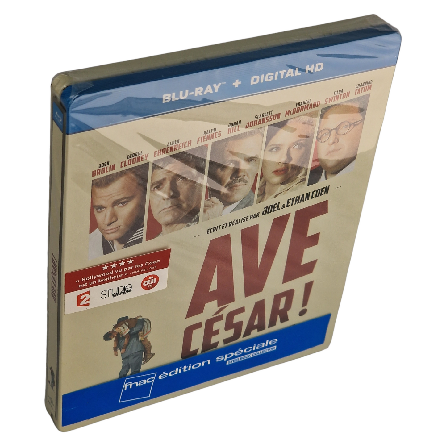 Ave, César !  Blu-ray SteelBook  Fnac Exclusif 2016  Ethan , Joel Coen Region B