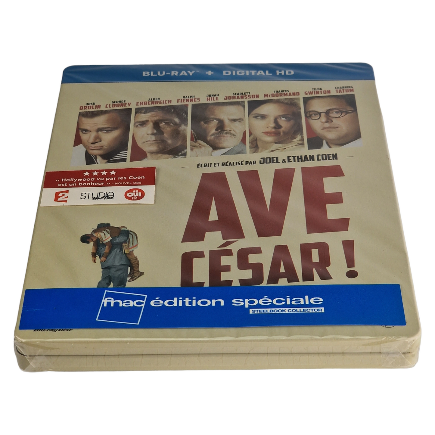 Ave, César !  Blu-ray SteelBook  Fnac Exclusif 2016  Ethan , Joel Coen Region B