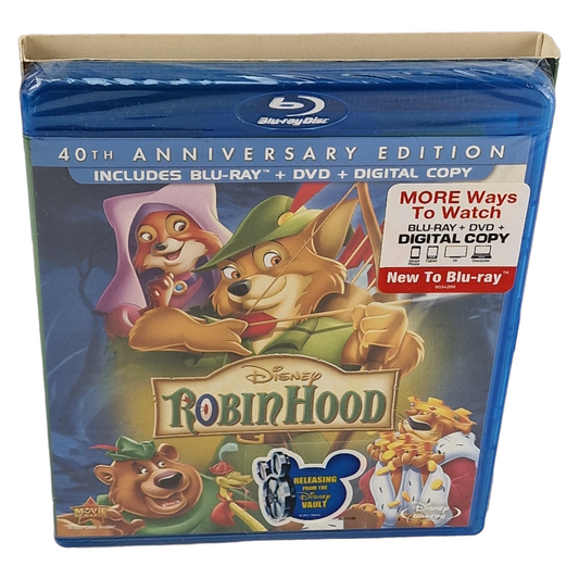 Robin des Bois Blu-ray Edition 40ème Anniversaire + DVD _VF  US Import Free