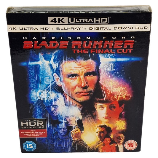 Blade Runner  4K VF Ultra HD + Blu-ray / The Final Cut Avec Sleeve cover Sans région