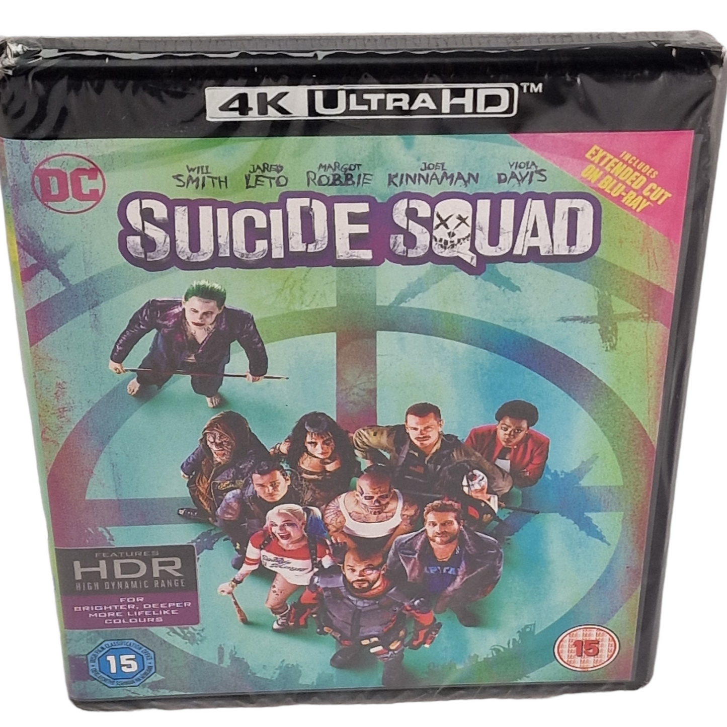 Suicide Squad Blu-ray Includes Extended Cut Will Smith, Jared Leto 2020 région Libre