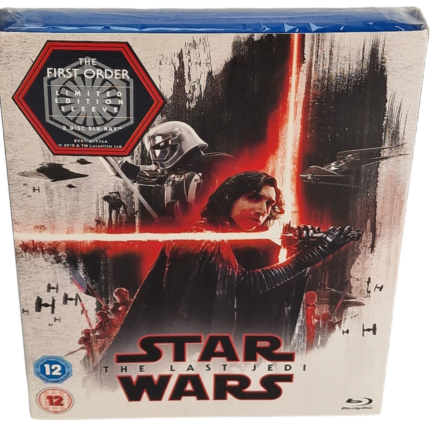 Star Wars: The Last (Jedi Episode VIII) Blu-ray Edition Sleeve région Libre