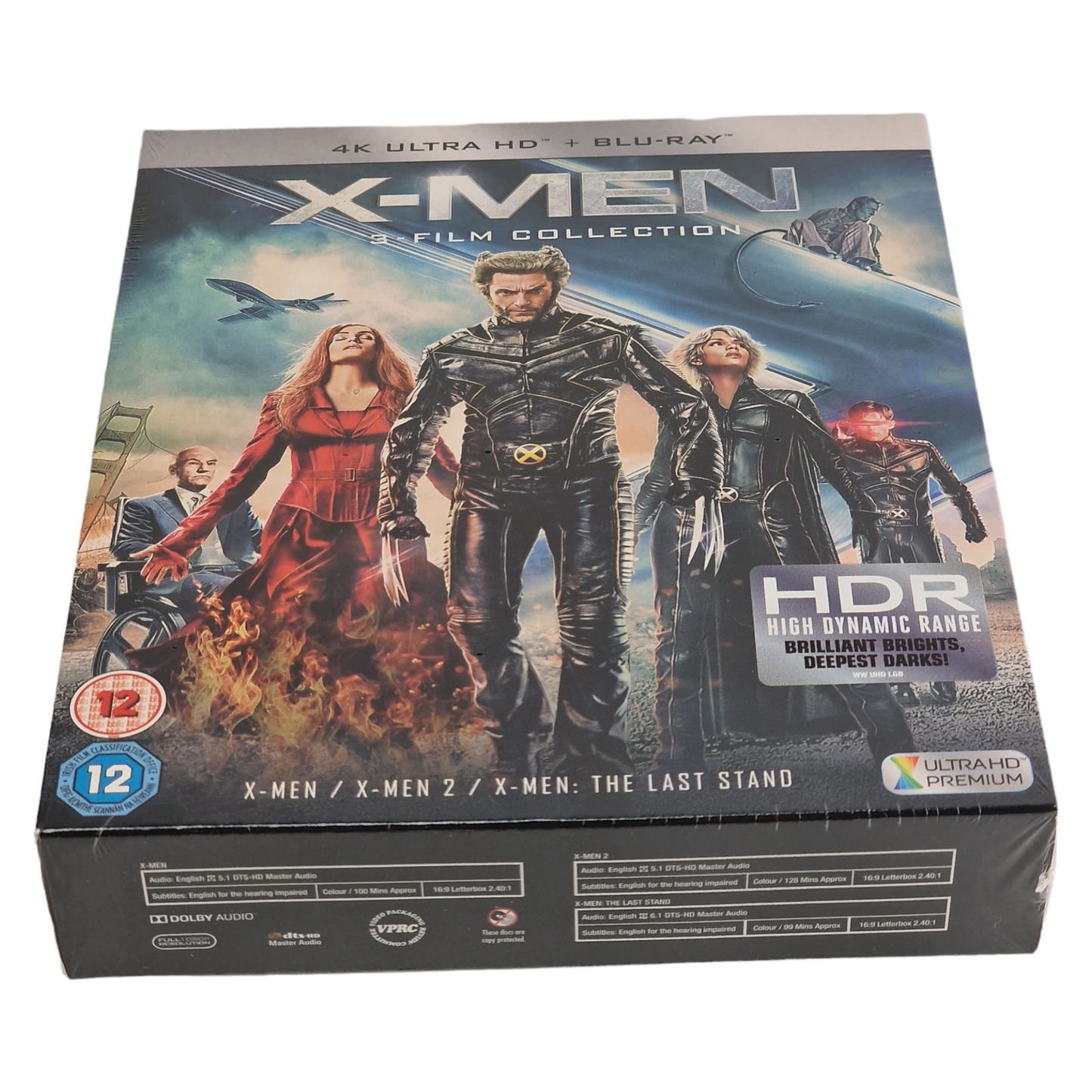 X-Men : 3-Film Collection 4K Ultra HD + Blu-ray DigiPack VF