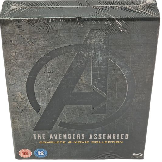 The Avengers Assembled Blu-ray _ Collection complète de 4 films (Version anglaise)