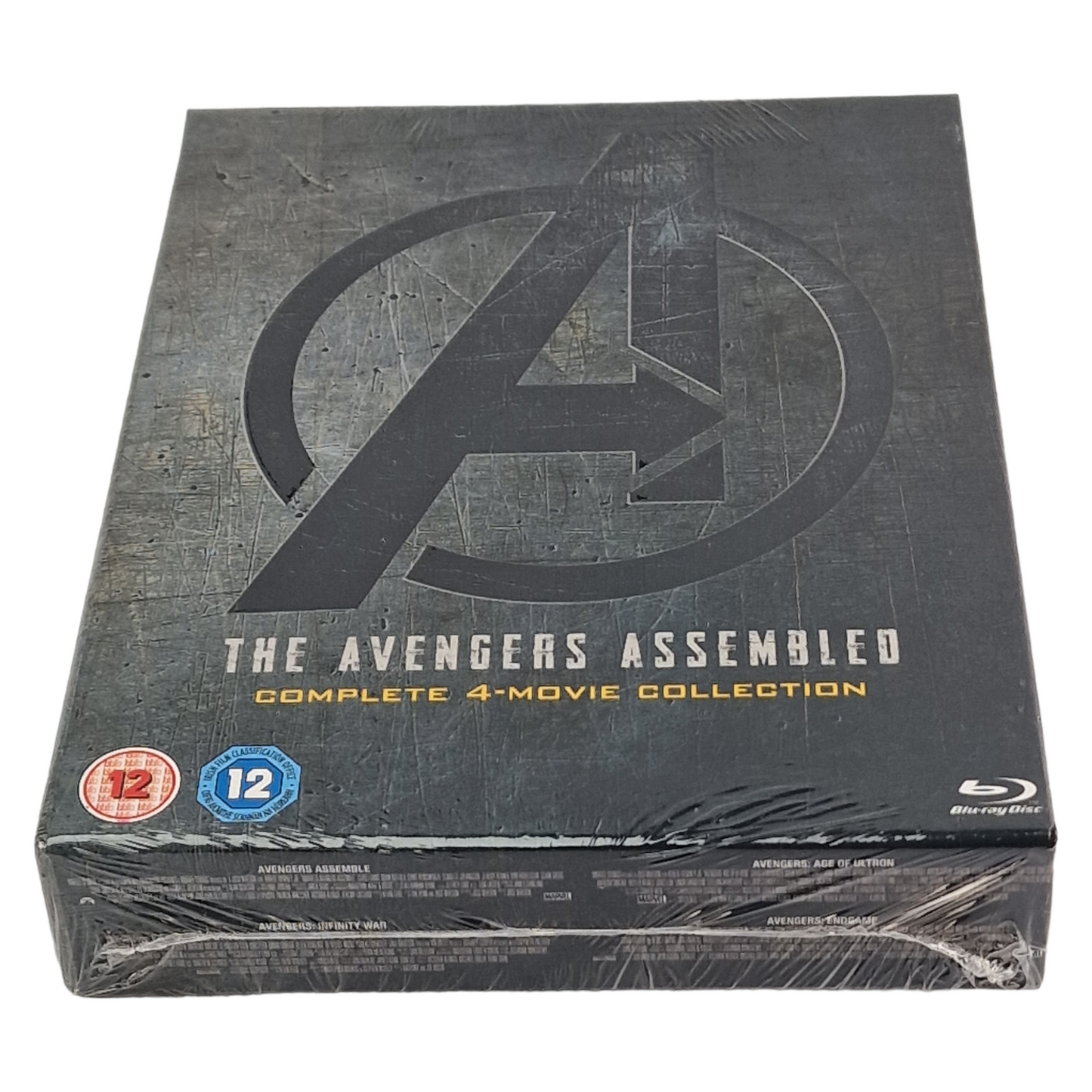 The Avengers Assembled Blu-ray _ Collection complète de 4 films (Version anglaise)