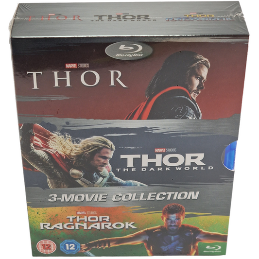 Thor : Collection de 3 films  Blu-ray Thor,The Dark World, Ragnarok Region Libre