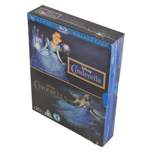 Cendrillon - Collection 2 films (1950-2015) - Coffret Blu-ray - Zone B - vue 2