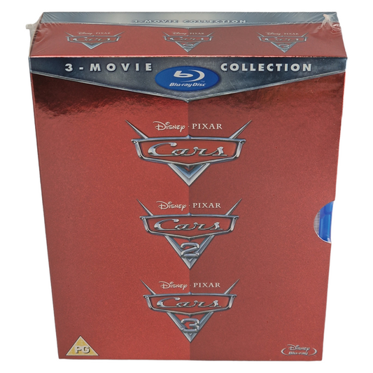 Cars / Cars 2 / Cars 3 Blu-ray	Disney 2006-2017 3 films VO [Region Free] Version Originale