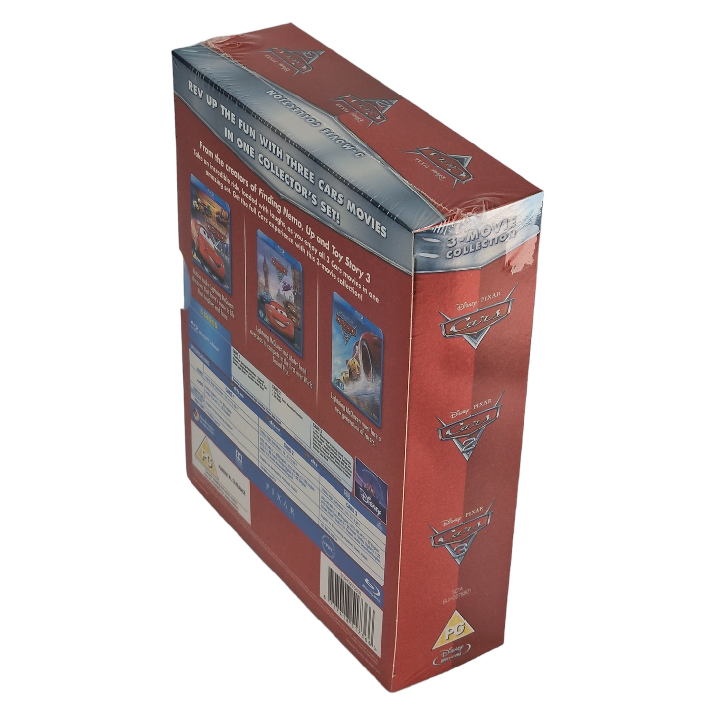 Cars / Cars 2 / Cars 3 Blu-ray	Disney 2006-2017 3 films VO [Region Free] Version Originale