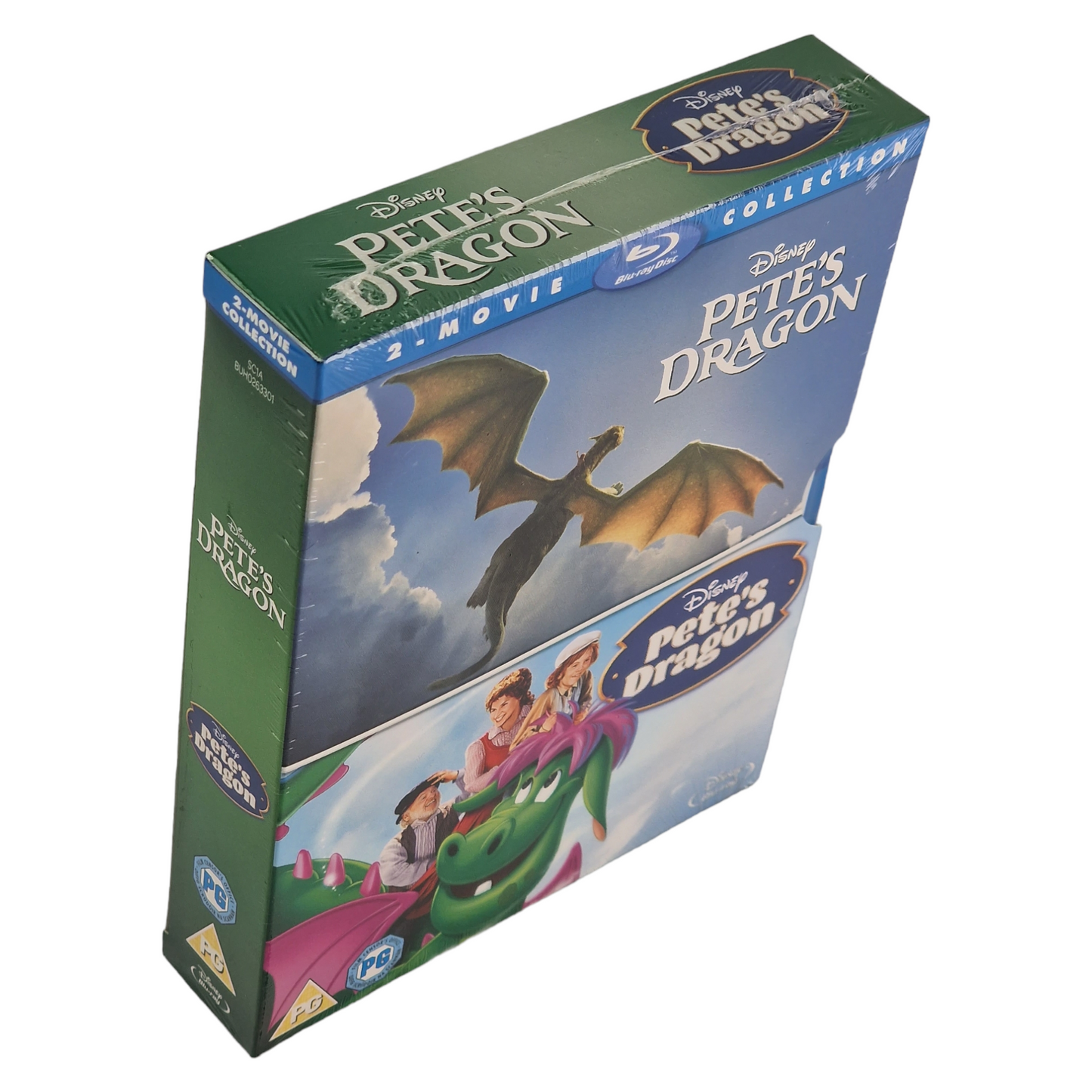 Pete's Dragon Blu-ray Coffret 2 X Films Collection VF [UK Import ]