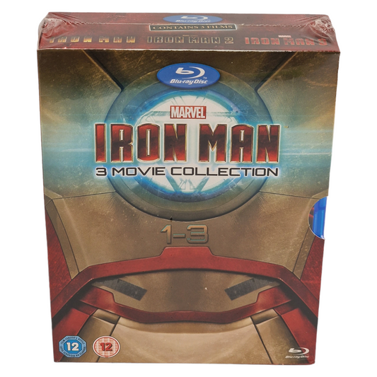 Iron Man: 3 Films Collection Blu-ray [ UK Import]