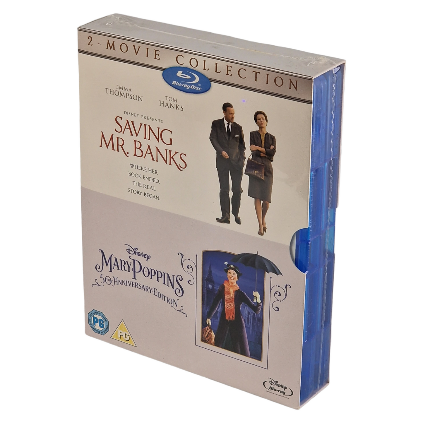 Saving Mr. Banks / Mary Poppins 2 films Disney 50ème Anniversaire Blu-ray [ UK Import]
