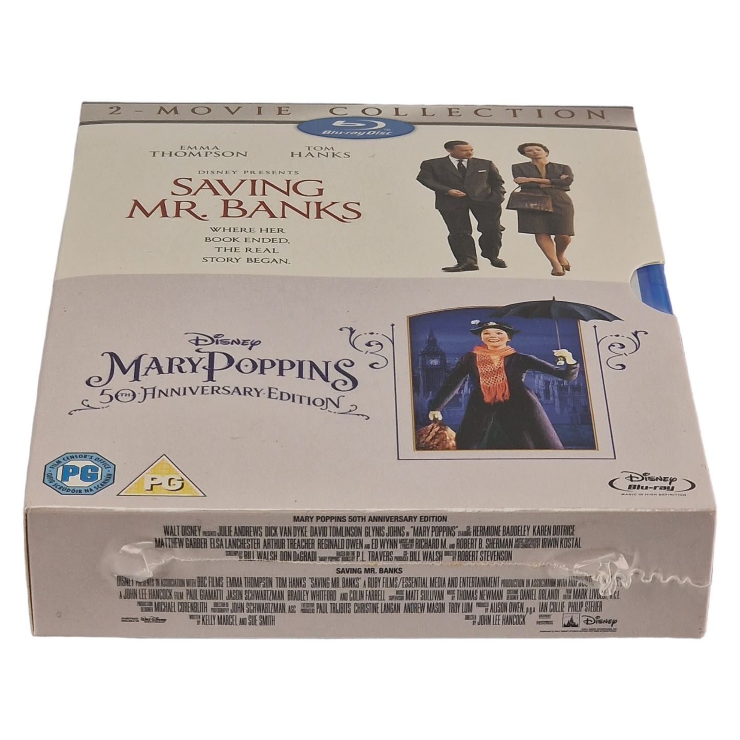 Saving Mr. Banks / Mary Poppins 2 films Disney 50ème Anniversaire Blu-ray [ UK Import]
