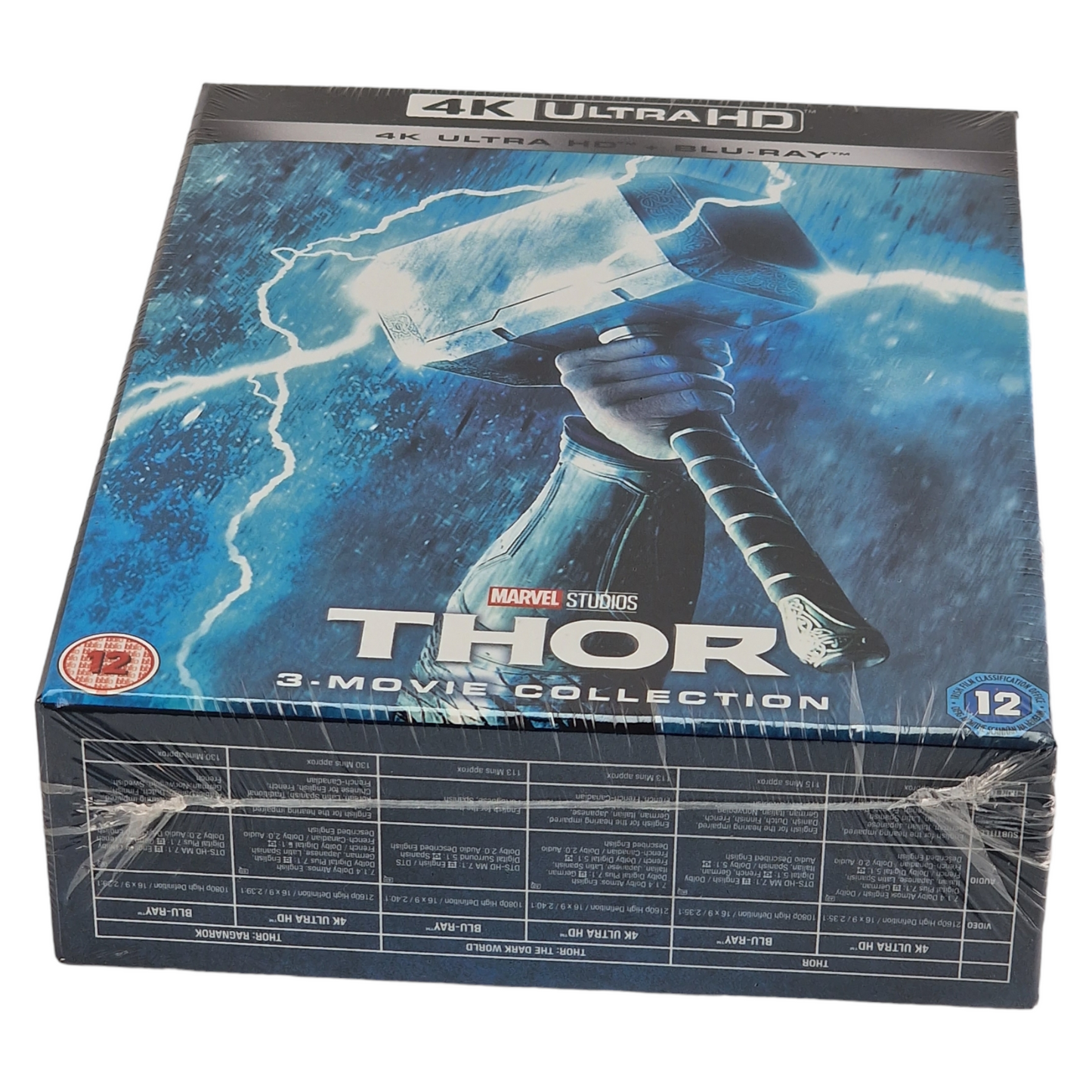 Thor : 4K Ultra HD + Blu-ray : 3-films Collection [UK Import] Version Originale