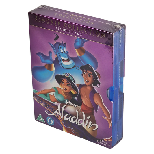Aladdin : 3 films Collection Blu-ray	 [UK Import]  [Region Free] Version Originale