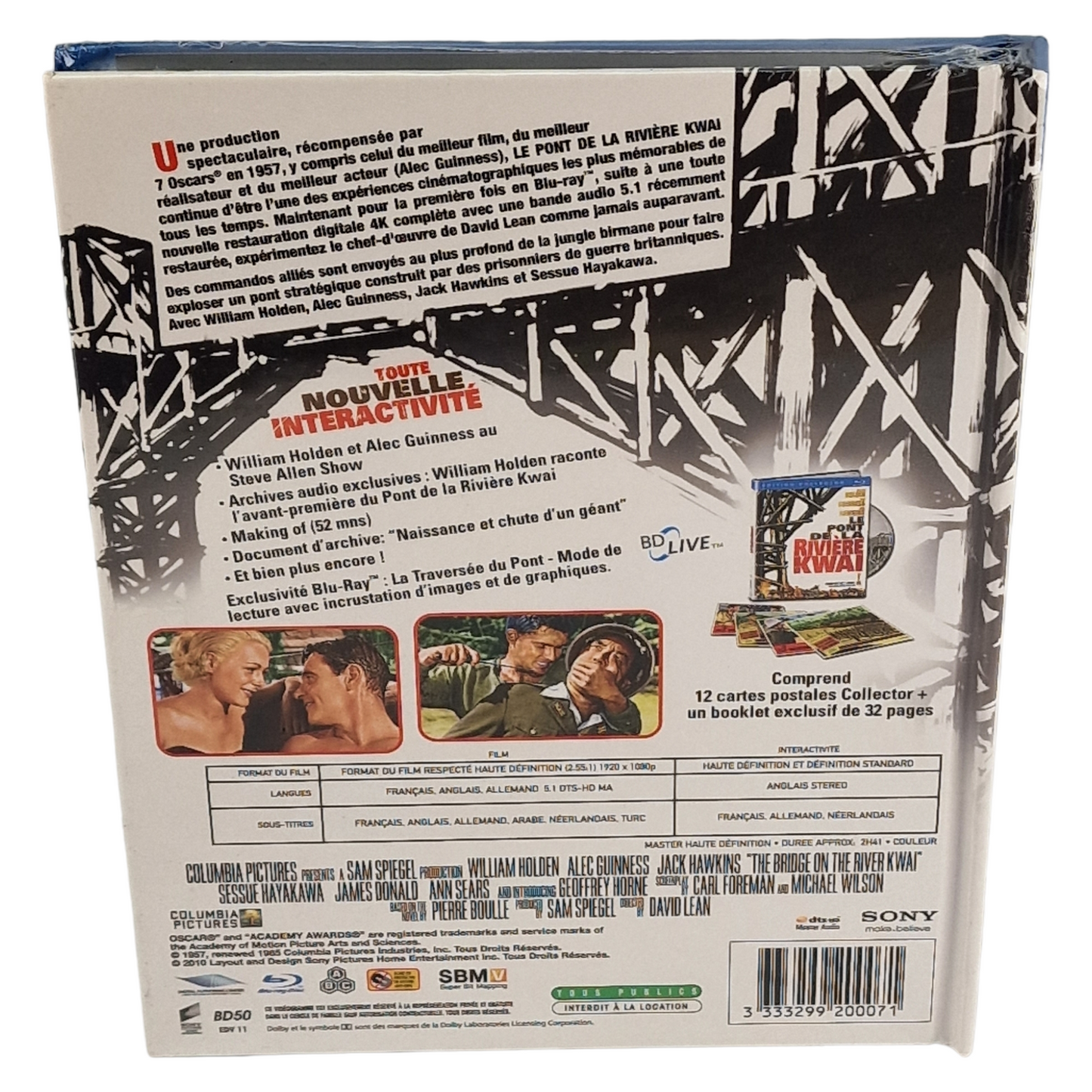 Le Pont de la rivière Kwai Blu-ray DigiBook Collector _Fnac Exclusive Region B 2010