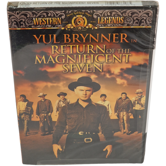 Le Retour des sept 1966_DVD  VF Region 1 Yul Brynner, Robert Fuller 2001
