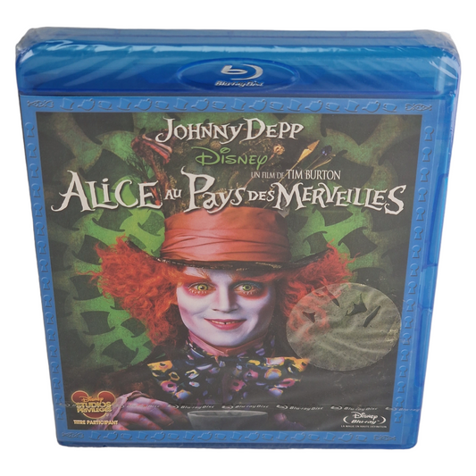 Alice au Pays des Merveilles Blu-ray France VF Region Free 2010