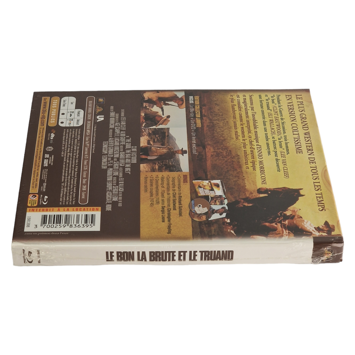 Le Bon, la Brute et le Truand -Blu-Ray Digibook-Edition Collector France Region B__2011