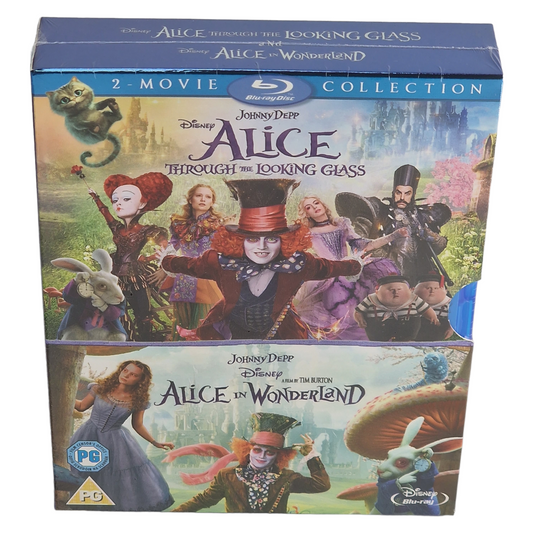 Alice in Wonderland & Alice Looking Glass Blu-ray Disney [ UK Import] Version Originale Audio