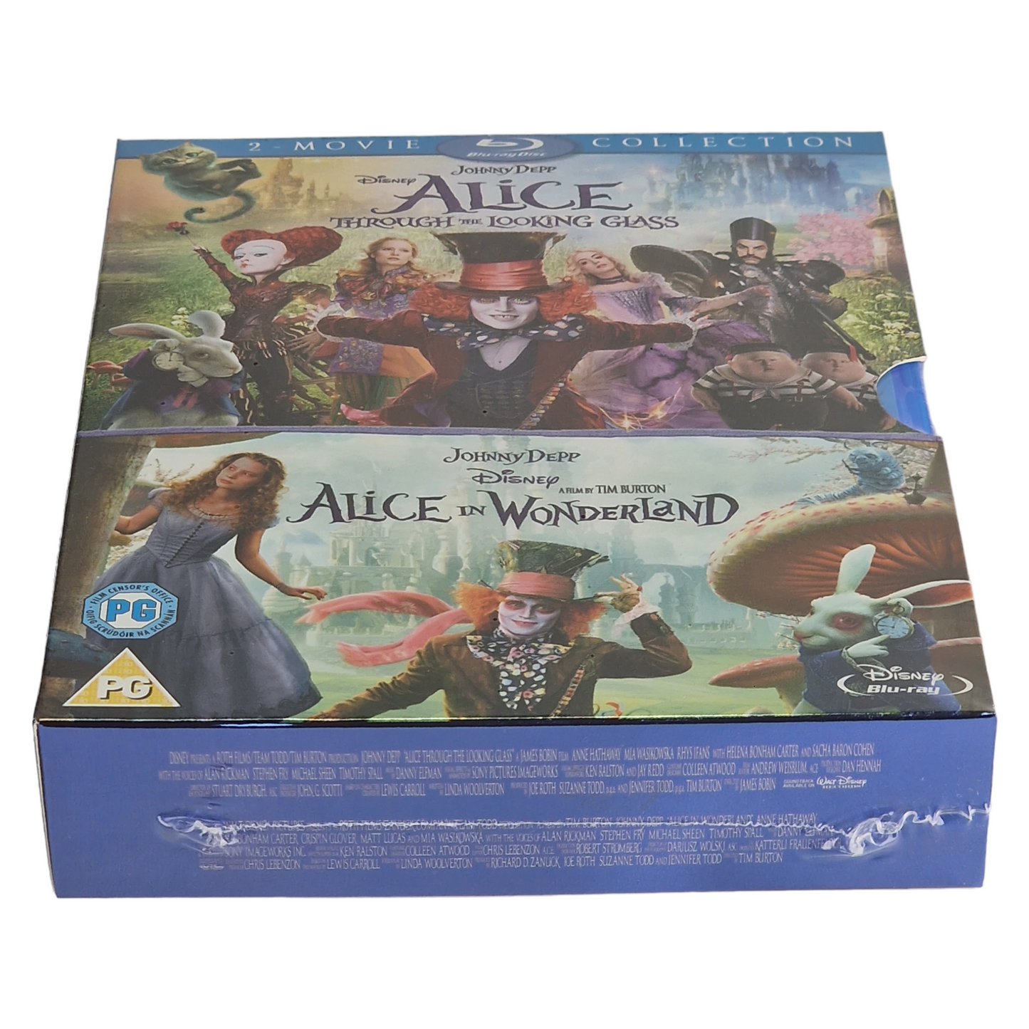 Alice in Wonderland & Alice Looking Glass Blu-ray Disney [ UK Import] Version Originale Audio