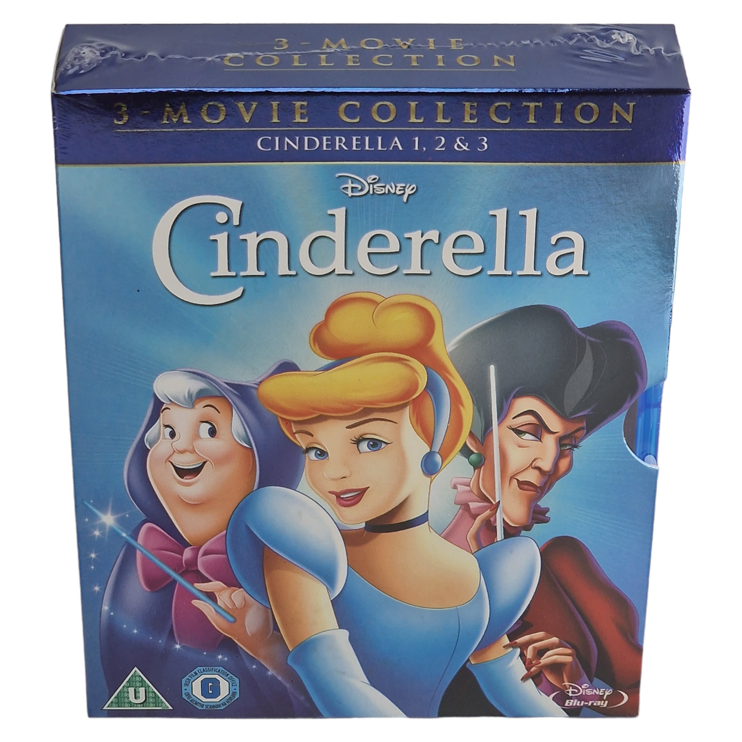 Cinderella: 3-Movie Collection Blu-ray Disney [UK Import] Version Originale