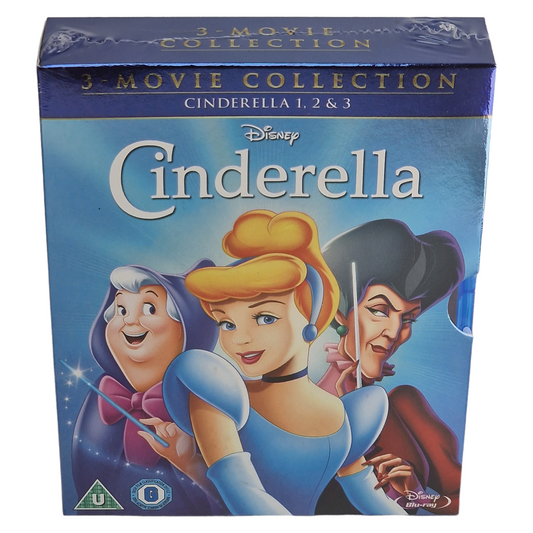 Cinderella: 3-Movie Collection Blu-ray Disney [UK Import] Version Originale