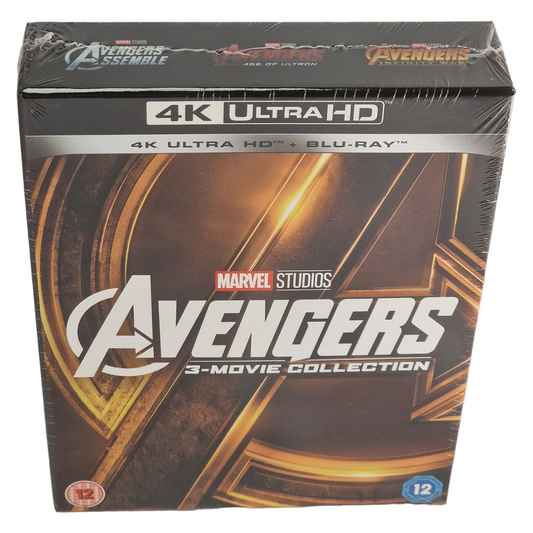 Avengers 4K Ultra HD  : 3 films Collection  Blu-ray  [UK Import] Version Originale Sans région