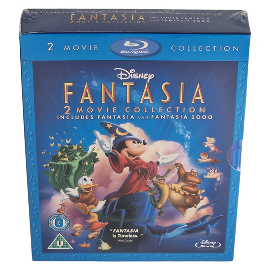 Fantasia / Fantasia 2000 Blu-ray Blu-ray 2-Movie [UK Import] Version Originale