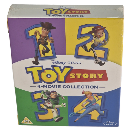 Toy Story : 4-Films Collection Blu-ray Disney [UK Import] Version Française