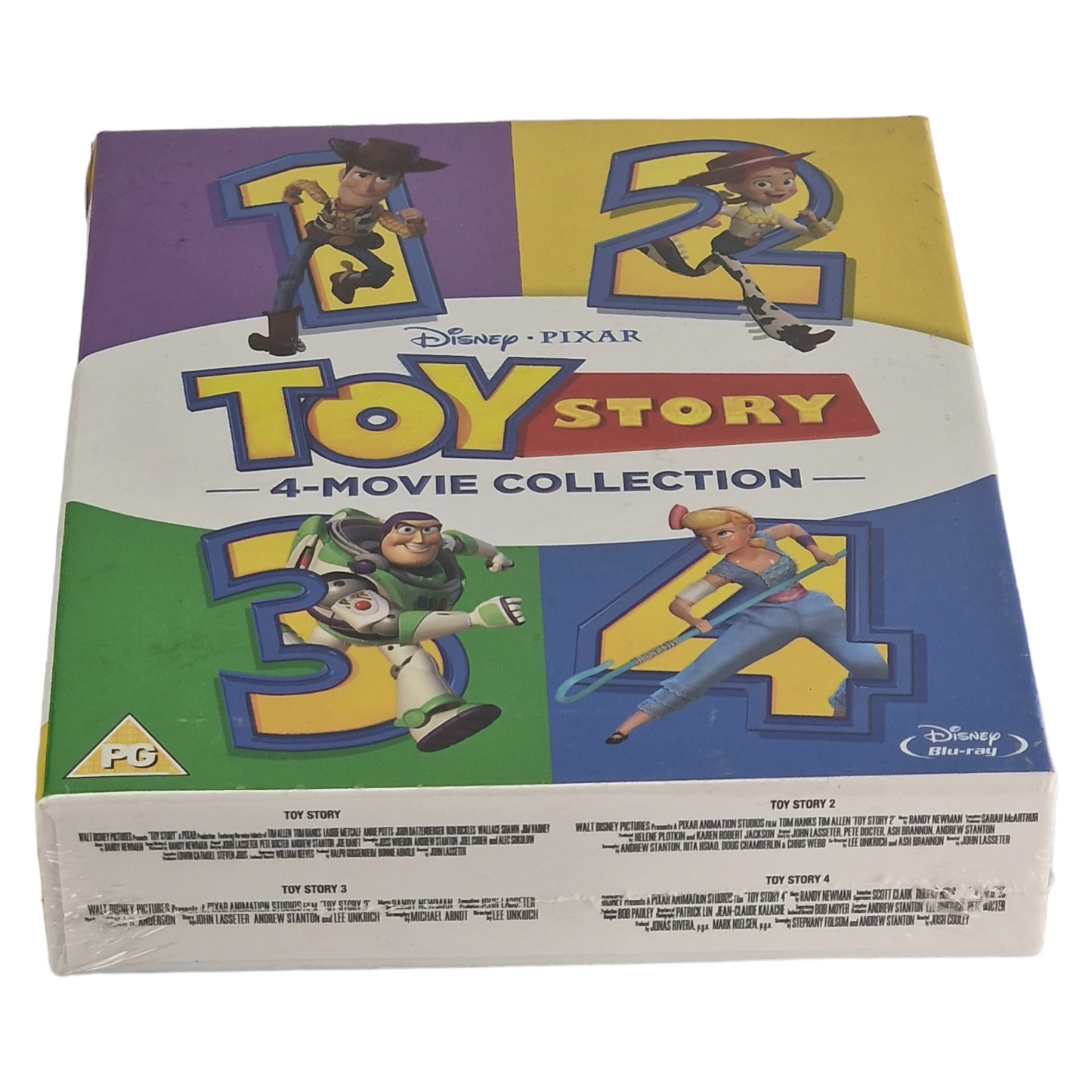 Toy Story : 4-Films Collection Blu-ray Disney [UK Import] Version Française