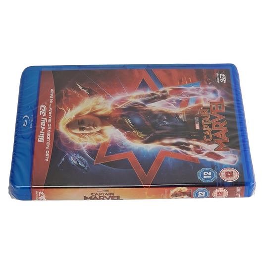 Captain Marvel (2019) - Blu-ray 3D + Blu-ray - Zone B - vue 3