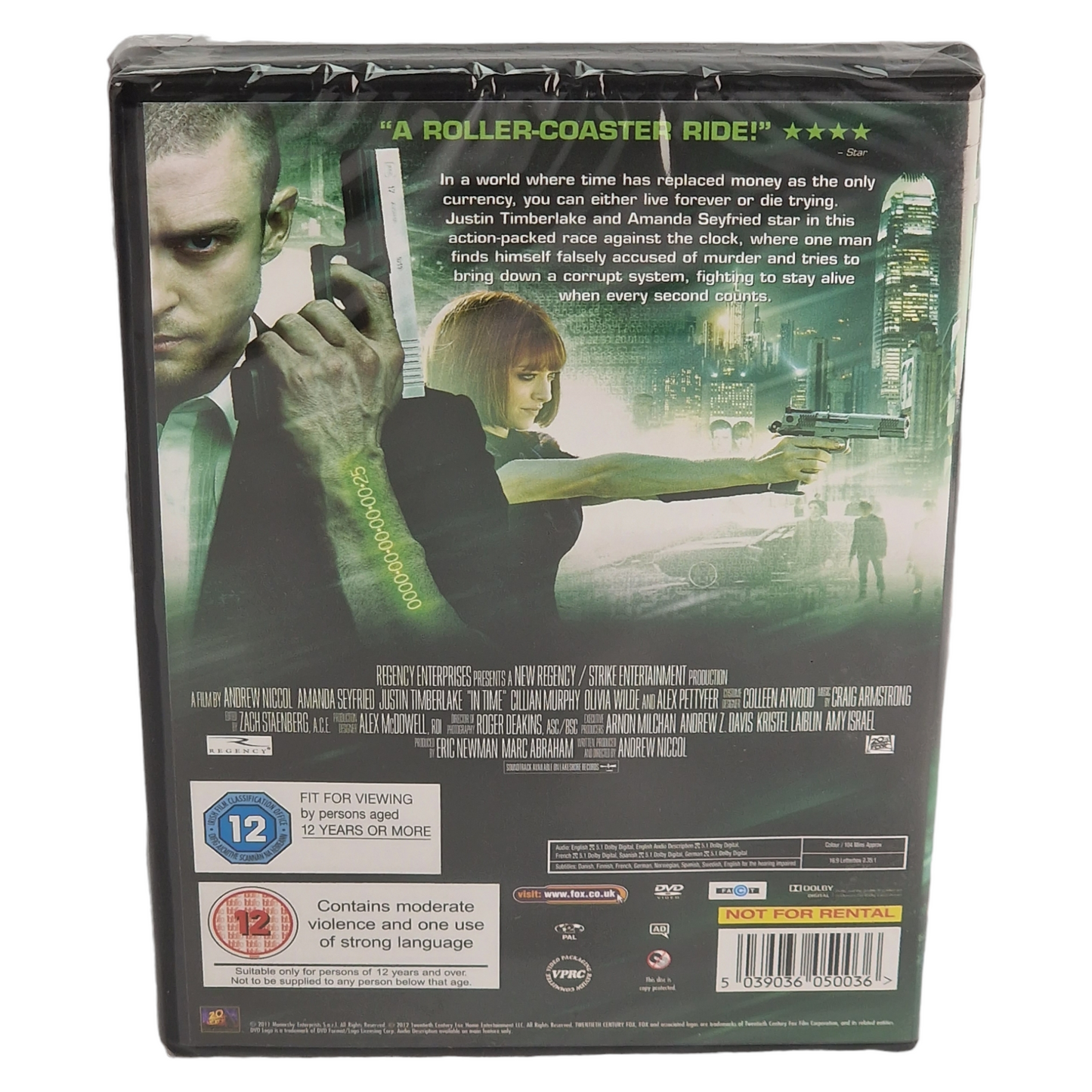 In Time DVD   [UK Import]  Version Française