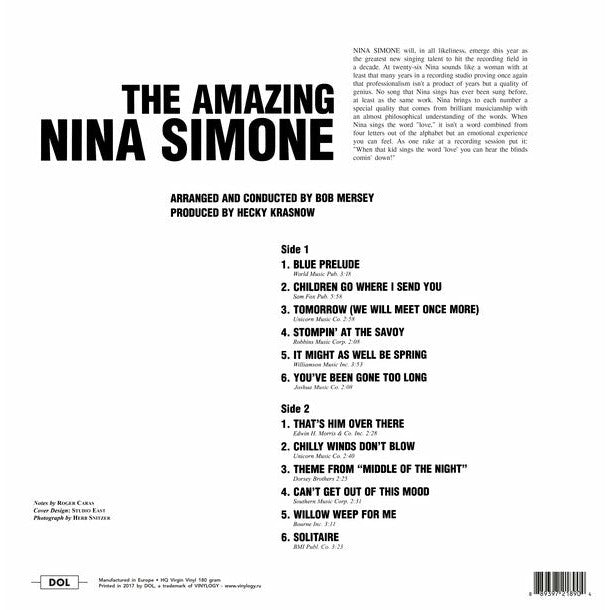 Amazing Nina Simone , Vinyle, LP, Album