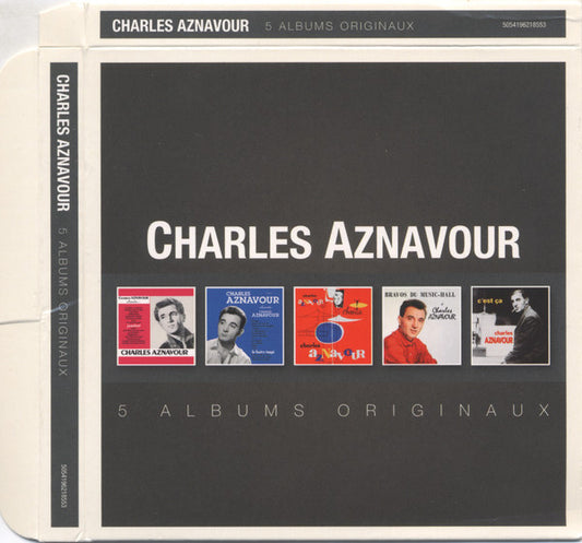Charles Aznavour - 5 Albums Originaux - 5 CD - visuel 3