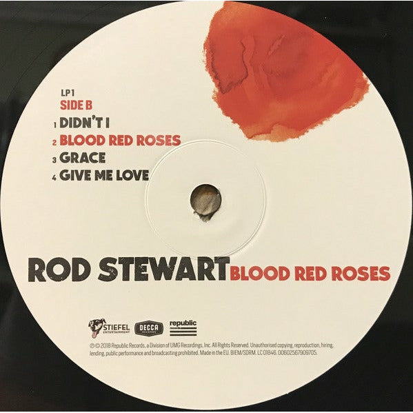 Rod Stewart – Blood Red Roses , 2 x Vinyle, LP, Album....