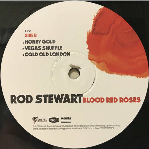 Rod Stewart – Blood Red Roses , 2 x Vinyle, LP, Album....