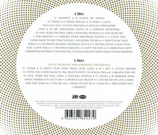 Aretha Franklin - The Queen Of Soul - 2 CD - visuel 2