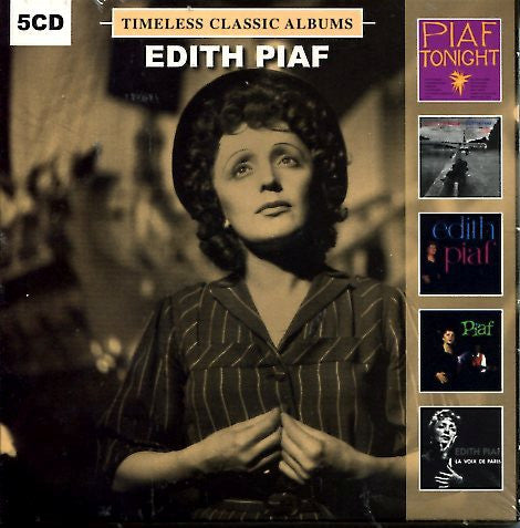 Edith Piaf 5X CD ___Timeless Classic Albums