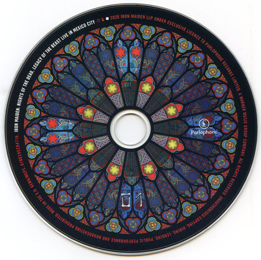 Iron Maiden - Nights Of The Dead, Legacy Of The Beast: Live In Mexico City - 2 CD - visuel 3