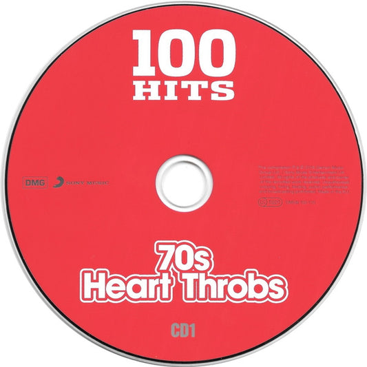 Artistes divers - 100 Hits 70s Heart Throbs - 5 CD - visuel 3