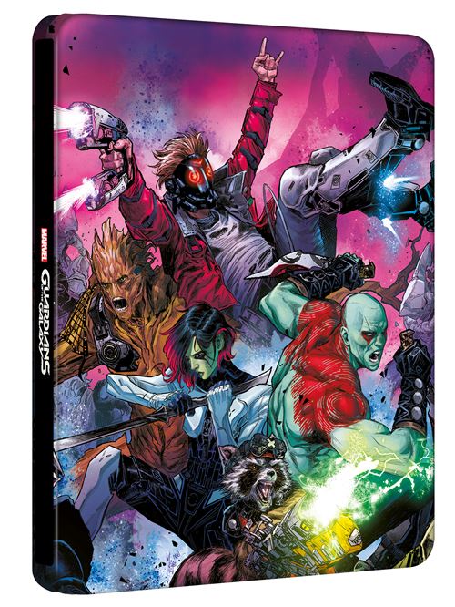 Marvel Guardians Galaxy Steelbook  PS5 Collector [vide sans  Jeux / film ]Neuf