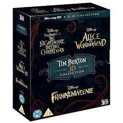 Tim Burton 3D - Collection 3 films (1993-2012) - Coffret Blu-ray 3D - vue 3